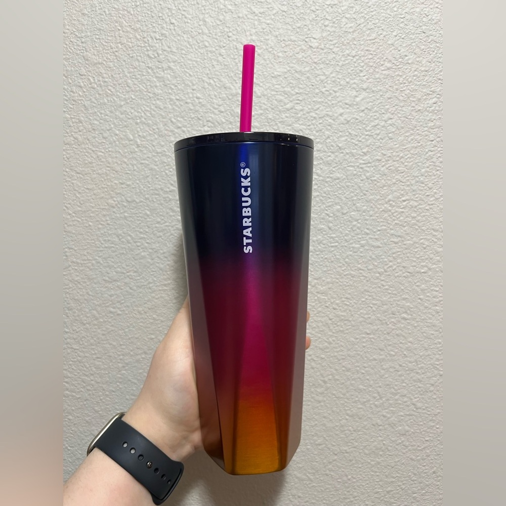Starbucks 24oz Stainless Steel Gradient Tumbler NWT